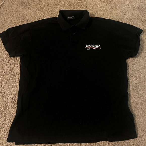 balenciaga polo shirt price